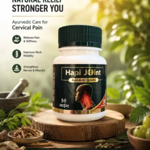 Hapi Joint Ayurvedic Capsules bottle, 20 capsules